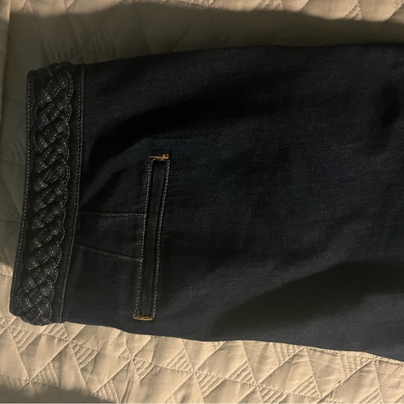 Talbots Dark Blue Flare Jeans - Picture 2 of 5